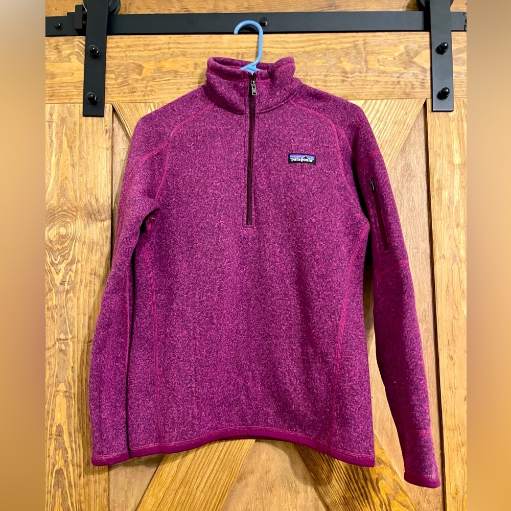 Patagonia Women’s Better Sweater 1/4 zip fleece
